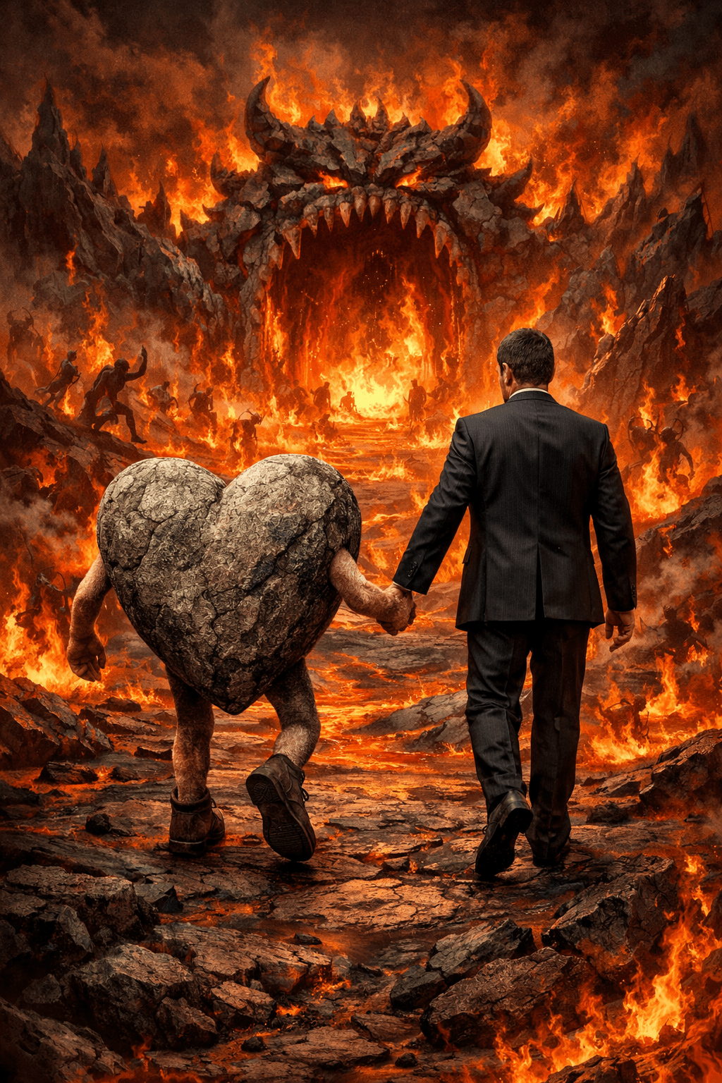 Hardened hearts lead to Hell